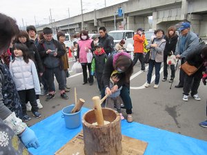 餅つき